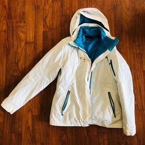 Womens Small Marmot Winter Coat with removable liner